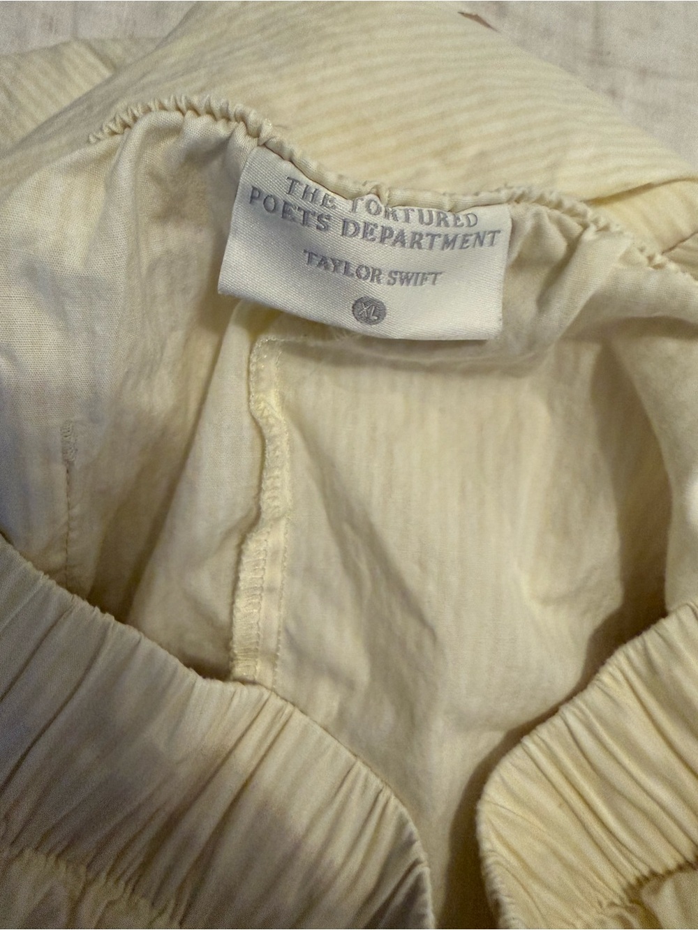 Taylor Swift TTPD secret gardens pants XL - Picture 3 of 4